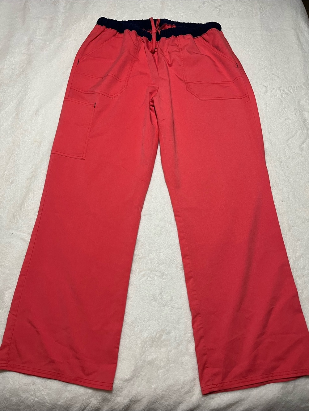 Scrubstar Drawstring Scrub Pants —Coral